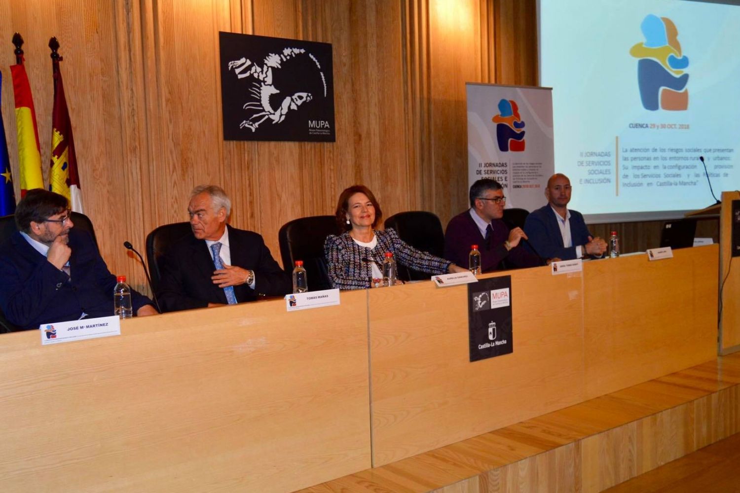 Inauguración de las jornadas.