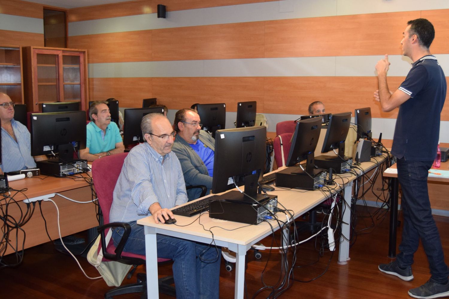 Curso de Informática en Toledo.