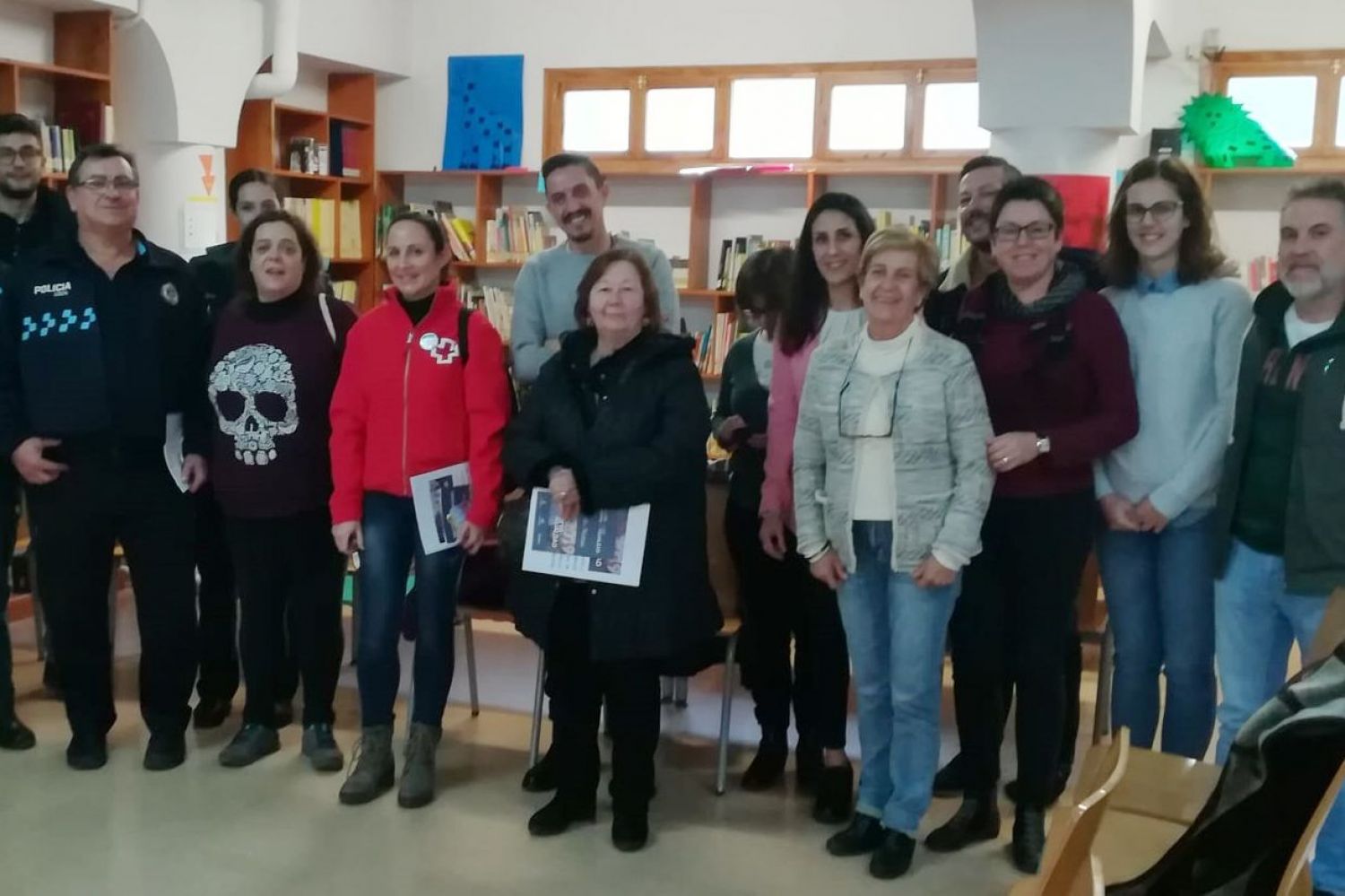 Grupo de discusión en Molinicos (Albacete)