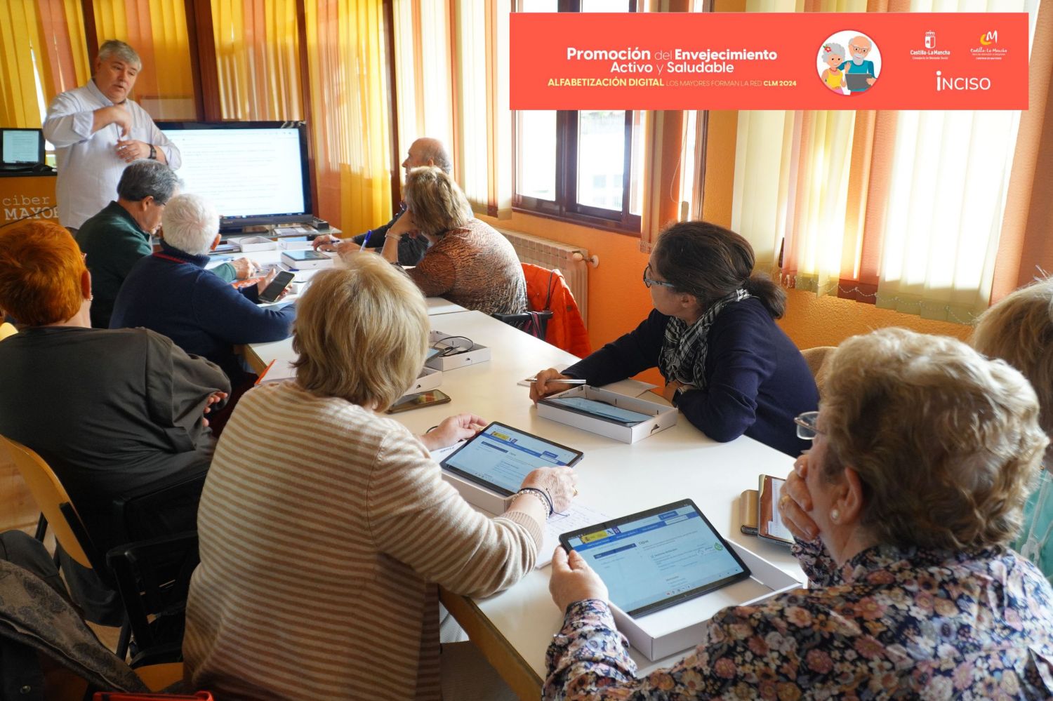 Imagen de archivo de Los Mayores Forman la Red 2023 en Ciudad Real.